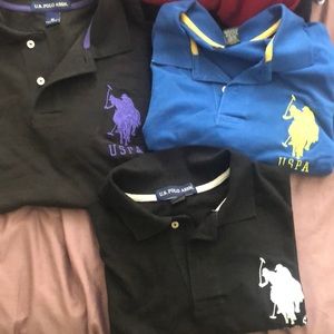 3 USPA POLOS SOLD TOGETHER